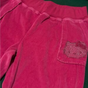 Universal Studios Pink Fabric with Logo